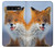 W0417 Fox Funda Carcasa Case y Caso Del Tirón Funda para Samsung Galaxy S10 Plus