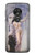 W3353 Gustav Klimt Allegory of Sculpture Funda Carcasa Case y Caso Del Tirón Funda para Motorola Moto G7 Power