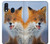 W0417 Fox Funda Carcasa Case y Caso Del Tirón Funda para Samsung Galaxy A40