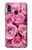 W2943 Pink Rose Funda Carcasa Case y Caso Del Tirón Funda para Samsung Galaxy A40