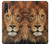 W2870 Lion King of Beasts Funda Carcasa Case y Caso Del Tirón Funda para Samsung Galaxy A70