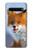 W0417 Fox Funda Carcasa Case y Caso Del Tirón Funda para Samsung Galaxy S10 5G