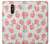 W3503 Peach Funda Carcasa Case y Caso Del Tirón Funda para LG Q Stylo 4, LG Q Stylus