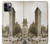 W3046 Old New York Flatiron Building Funda Carcasa Case y Caso Del Tirón Funda para iPhone 11 Pro