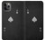 W3152 Black Ace of Spade Funda Carcasa Case y Caso Del Tirón Funda para iPhone 11 Pro