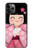 W3042 Japan Girl Hina Doll Kimono Sakura Funda Carcasa Case y Caso Del Tirón Funda para iPhone 11 Pro Max