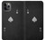 W3152 Black Ace of Spade Funda Carcasa Case y Caso Del Tirón Funda para iPhone 11 Pro Max