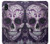 W3582 Purple Sugar Skull Funda Carcasa Case y Caso Del Tirón Funda para Samsung Galaxy A10e