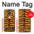 W0576 Tiger Skin Funda Carcasa Case y Caso Del Tirón Funda para Motorola Moto G7, Moto G7 Plus