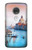 W0982 Beauty of Venice Italy Funda Carcasa Case y Caso Del Tirón Funda para Motorola Moto G7, Moto G7 Plus