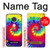 W2884 Tie Dye Swirl Color Funda Carcasa Case y Caso Del Tirón Funda para Motorola Moto G7, Moto G7 Plus