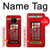 W0058 British Red Telephone Box Funda Carcasa Case y Caso Del Tirón Funda para OnePlus 7T
