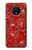 W3354 Red Classic Bandana Funda Carcasa Case y Caso Del Tirón Funda para OnePlus 7T