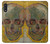 W3359 Vincent Van Gogh Skull Funda Carcasa Case y Caso Del Tirón Funda para Samsung Galaxy A01