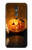 W1083 Pumpkin Spider Candles Halloween Funda Carcasa Case y Caso Del Tirón Funda para LG Stylo 5