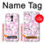 W1972 Sakura Cherry Blossoms Funda Carcasa Case y Caso Del Tirón Funda para LG Stylo 5