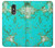 W2377 Turquoise Gemstone Texture Graphic Printed Funda Carcasa Case y Caso Del Tirón Funda para LG Stylo 5