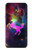 W2486 Rainbow Unicorn Nebula Space Funda Carcasa Case y Caso Del Tirón Funda para LG Stylo 5