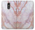 W3482 Soft Pink Marble Graphic Print Funda Carcasa Case y Caso Del Tirón Funda para LG Stylo 5