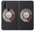 W0059 Retro Rotary Phone Dial On Funda Carcasa Case y Caso Del Tirón Funda para Motorola One Action (Moto P40 Power)