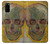 W3359 Vincent Van Gogh Skull Funda Carcasa Case y Caso Del Tirón Funda para Samsung Galaxy S20