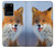 W0417 Fox Funda Carcasa Case y Caso Del Tirón Funda para Samsung Galaxy S20 Ultra