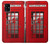 W0058 British Red Telephone Box Funda Carcasa Case y Caso Del Tirón Funda para Samsung Galaxy A41