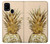 W3490 Gold Pineapple Funda Carcasa Case y Caso Del Tirón Funda para Samsung Galaxy M31
