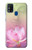 W3511 Lotus flower Buddhism Funda Carcasa Case y Caso Del Tirón Funda para Samsung Galaxy M31
