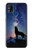 W3555 Wolf Howling Million Star Funda Carcasa Case y Caso Del Tirón Funda para Samsung Galaxy M31