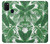 W3457 Paper Palm Monstera Funda Carcasa Case y Caso Del Tirón Funda para Samsung Galaxy M21