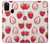 W3481 Strawberry Funda Carcasa Case y Caso Del Tirón Funda para Samsung Galaxy M21