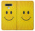 W1146 Yellow Sun Smile Funda Carcasa Case y Caso Del Tirón Funda para LG Stylo 6