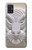 W0574 Tiger Carving Funda Carcasa Case y Caso Del Tirón Funda para Samsung Galaxy A51 5G [solo para A51 5G. NO para A51]