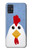 W3254 Chicken Cartoon Funda Carcasa Case y Caso Del Tirón Funda para Samsung Galaxy A51 5G [solo para A51 5G. NO para A51]