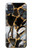 W3419 Gold Marble Graphic Print Funda Carcasa Case y Caso Del Tirón Funda para Samsung Galaxy A51 5G [solo para A51 5G. NO para A51]