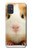 W1619 Cute Guinea Pig Funda Carcasa Case y Caso Del Tirón Funda para Samsung Galaxy A71 5G [solo para A71 5G. NO para A71]