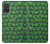 W2666 Marijuana Pattern Funda Carcasa Case y Caso Del Tirón Funda para Samsung Galaxy A71 5G [solo para A71 5G. NO para A71]