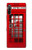 W0058 British Red Telephone Box Funda Carcasa Case y Caso Del Tirón Funda para Sony Xperia L4