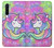 W3264 Pastel Unicorn Funda Carcasa Case y Caso Del Tirón Funda para OnePlus Nord