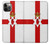 W3089 Flag of Northern Ireland Funda Carcasa Case y Caso Del Tirón Funda para iPhone 12, iPhone 12 Pro