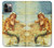 W3184 Little Mermaid Painting Funda Carcasa Case y Caso Del Tirón Funda para iPhone 12, iPhone 12 Pro