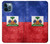 W3022 Haiti Flag Funda Carcasa Case y Caso Del Tirón Funda para iPhone 12 Pro Max