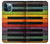 W3451 Colorful Piano Funda Carcasa Case y Caso Del Tirón Funda para iPhone 12 Pro Max