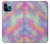 W3706 Pastel Rainbow Galaxy Pink Sky Funda Carcasa Case y Caso Del Tirón Funda para iPhone 12 Pro Max