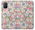 W3688 Floral Flower Art Pattern Funda Carcasa Case y Caso Del Tirón Funda para OnePlus 8T