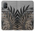 W3692 Gray Black Palm Leaves Funda Carcasa Case y Caso Del Tirón Funda para OnePlus 8T