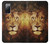 W3182 Lion Funda Carcasa Case y Caso Del Tirón Funda para Samsung Galaxy S20 FE