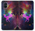 W2486 Rainbow Unicorn Nebula Space Funda Carcasa Case y Caso Del Tirón Funda para Samsung Galaxy M51