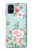 W3494 Vintage Rose Polka Dot Funda Carcasa Case y Caso Del Tirón Funda para Samsung Galaxy M51